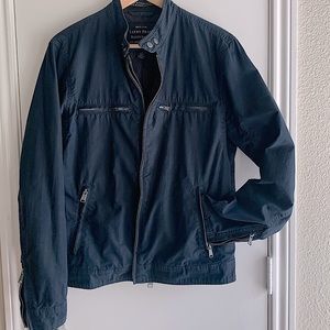 Lucky Brand Bomber Jacket- Men’s SMALL Navy